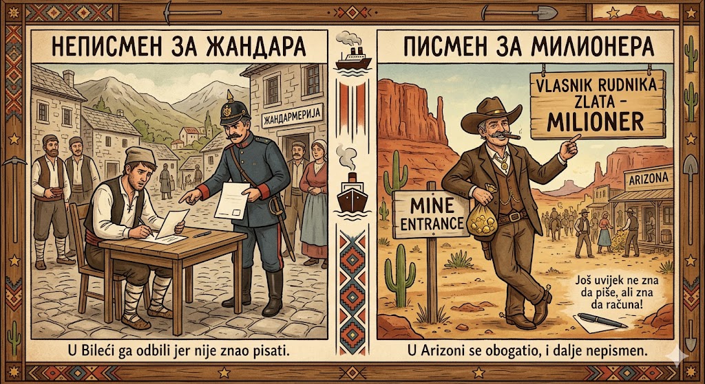 Nepismeni žandar milioner