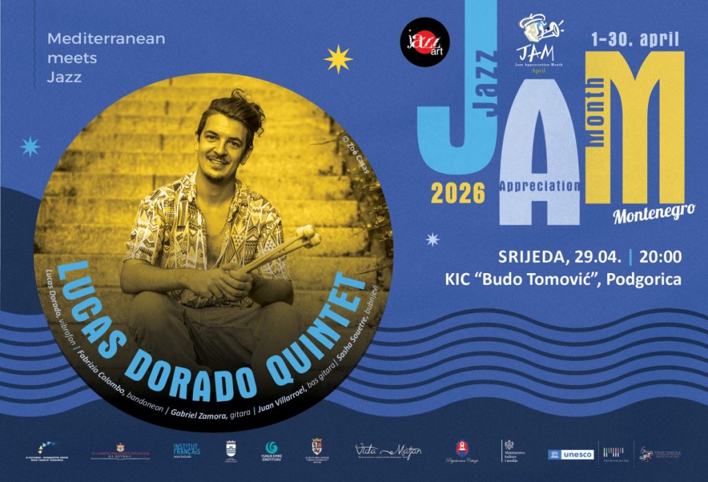 JAM 2026 – Koncert vibrafoniste Lukasa Dorada  29. aprila