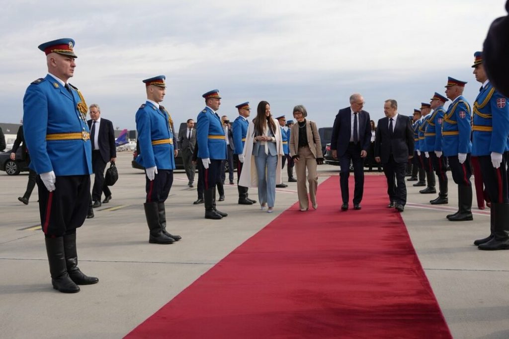Tamara Vučić Ivica Dačić ispratili Parmelana i njegovu suprugu na aerodromu Nikola Tesla