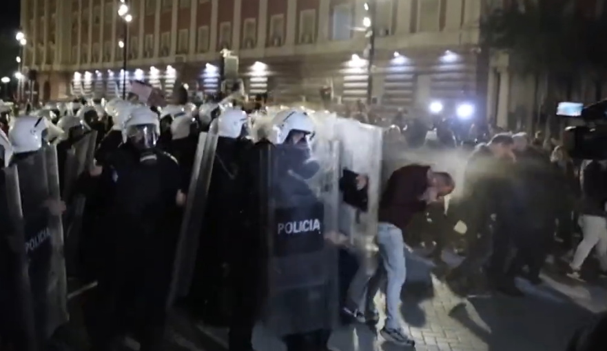 protest tirana