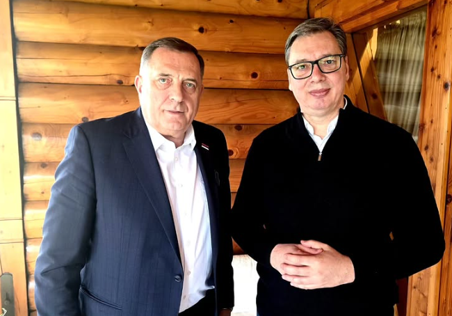 Vučić sa Dodikom razgovarao o svim važnim pitanjima za srpski narod u regionu
