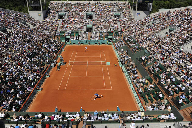 Tennis COURT SUZANNE LENGLEN, Roland Garros, 2009 French Open Paris Roland Garros France Copyright: xUMA/PCNx TN1483 -10