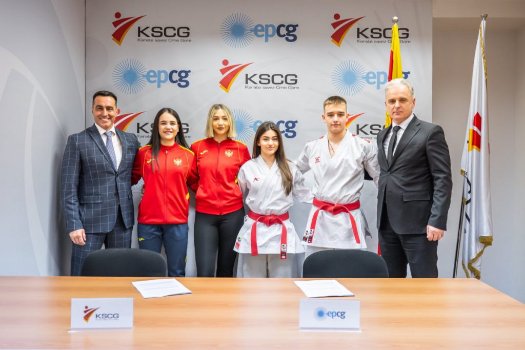 EPCG generalni sponzor Karate saveza Crne Gore: Snažno partnerstvo za budućnost crnogorskog sporta