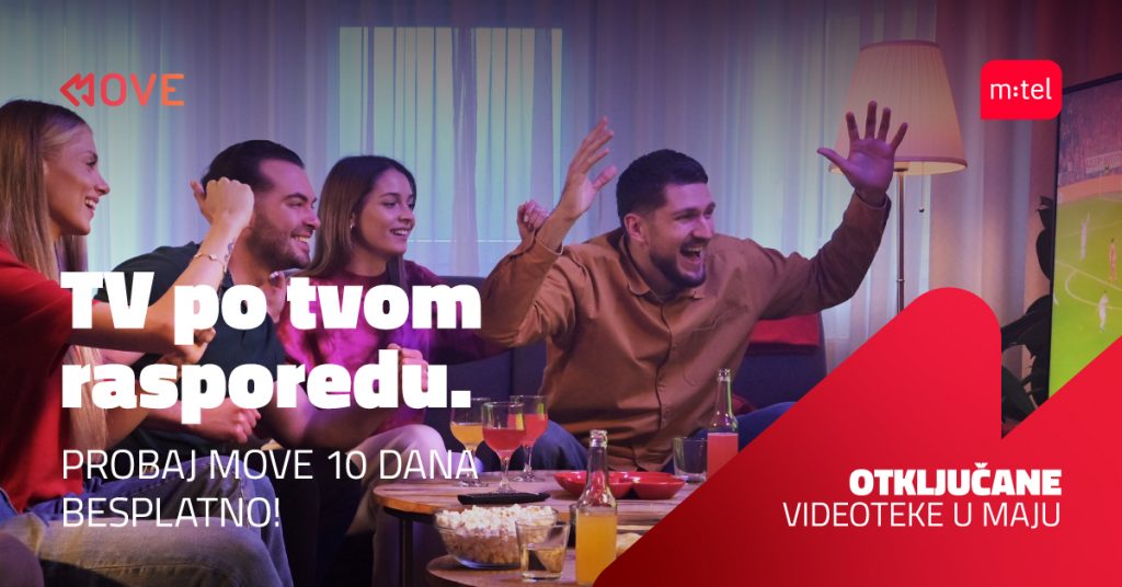 MTEL akcija: Otključane videoteke do kraja maja i besplatan pristup MOVE platformi 10 dana!