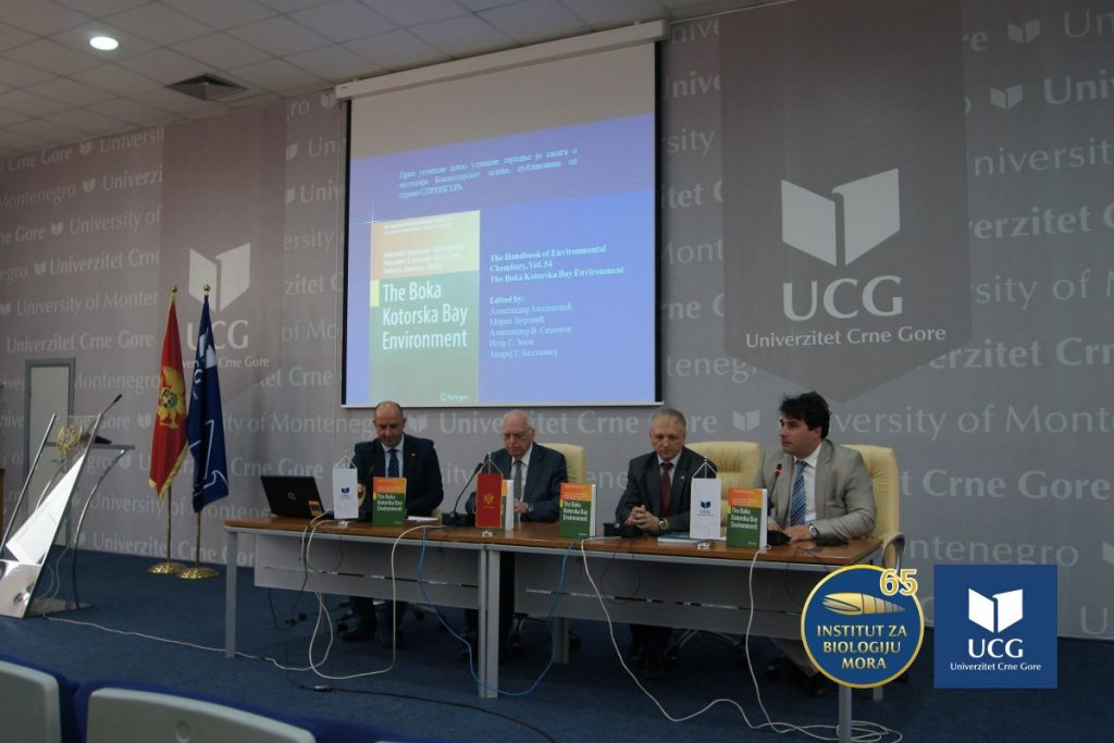 Institut za biologiju mora u saradnji sa izdavačkom kućom Springer objavio tri monografije
