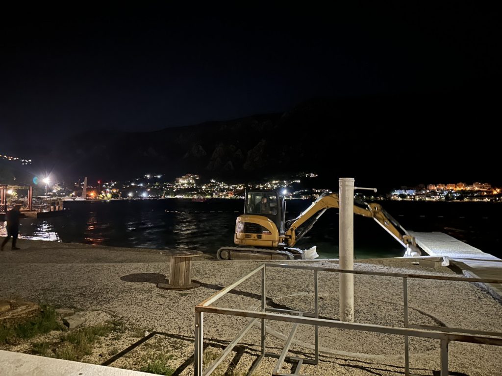Kotor: Uređenje gradske tzv. Žute plaže