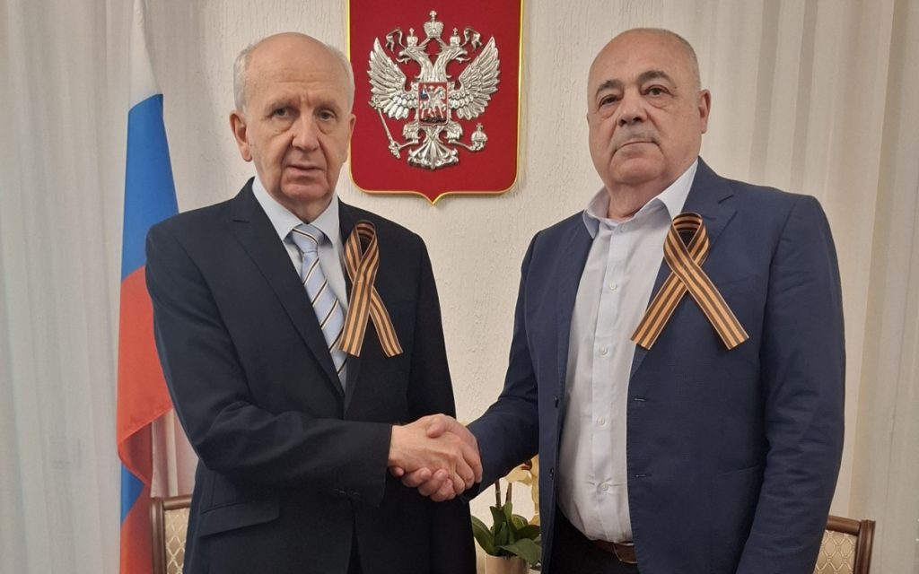 Sastanak sa ambasadorom Rusije povodom odlaska crnogorske delegacije u Moskvu 9. maja