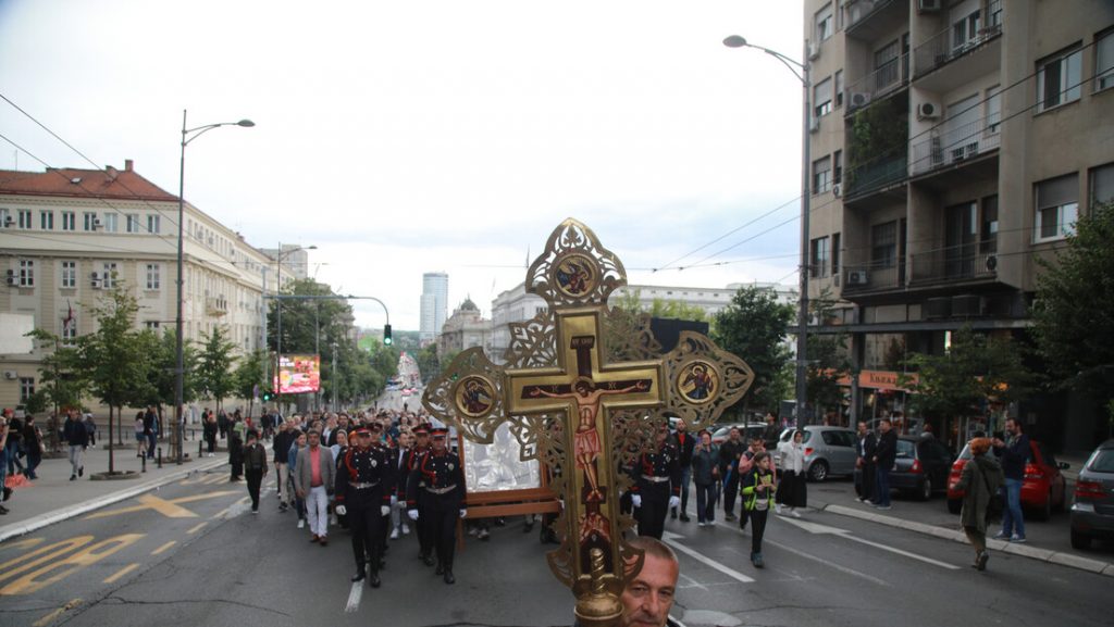 Uoči prestoničke slave: Čudesni Bogorodičin pojas za Spasovdan u Beogradu