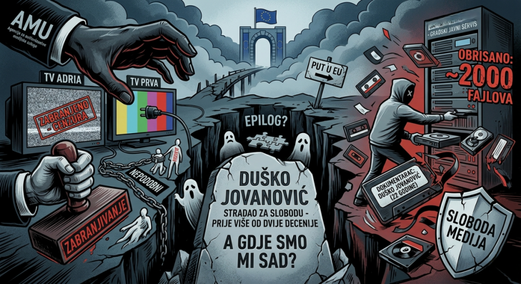 Hajka, zabranjivanje i brisanje – Godišnjica Duškovog ubistva otvorila pitanje: Postoji li (danas) sloboda medija?