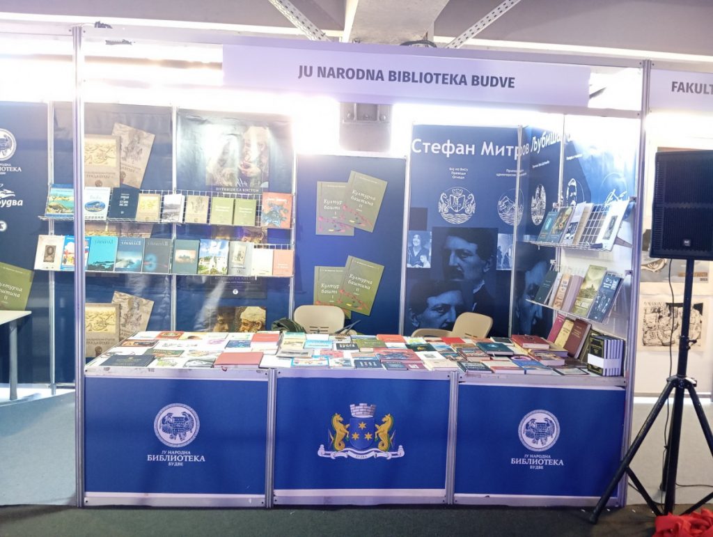 Programi Narodne biblioteke „Miroslav Luketić“ Budva na 20. Međunarodnom sajmu knjiga u Podgorici