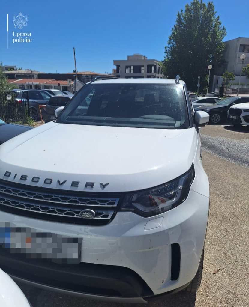 Ulcinjaninu oduzet „Land Rover“: „Operativnom“ sporna šasija na automobilu