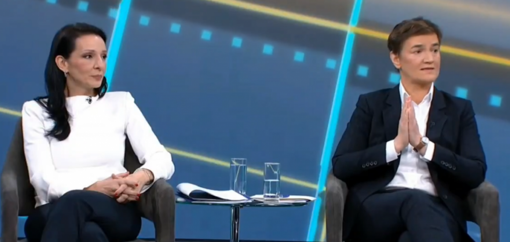 Kako je Brnabić „patosirala“ Mariniku Tepić: Otrijeznila je kad je počela da soli pamet o ovoj temi