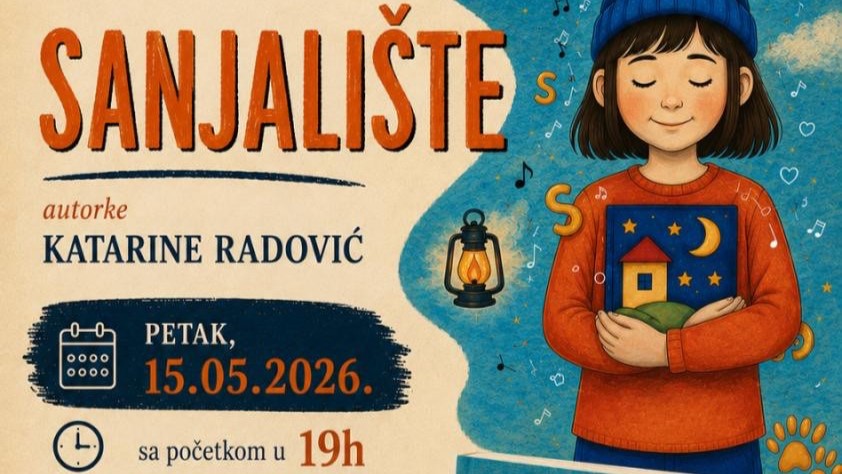 Promocija knjige “Sanjalište” sjutra u Narodnoj biblioteci “Radosav Ljumović”