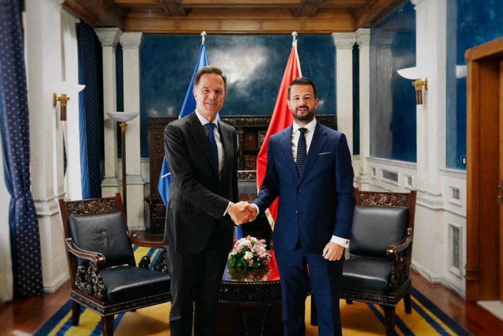 Milatović sa generalnim sekretarom NATO Markom Ruteom – Crna Gora ostaje pouzdan saveznik