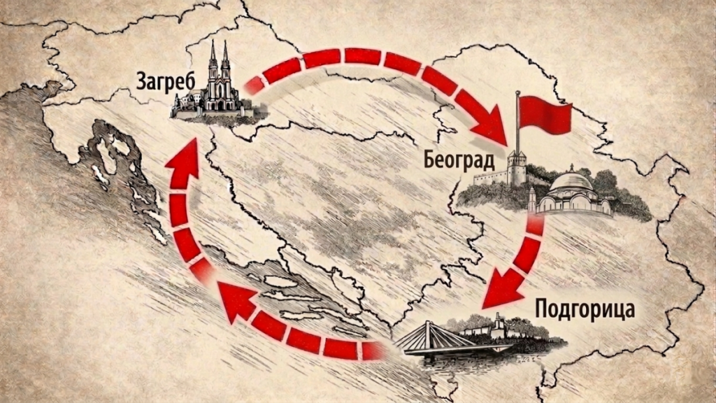 Kako se iz Zagreba i Podgorice kreira slika o Srbiji i Vučiću