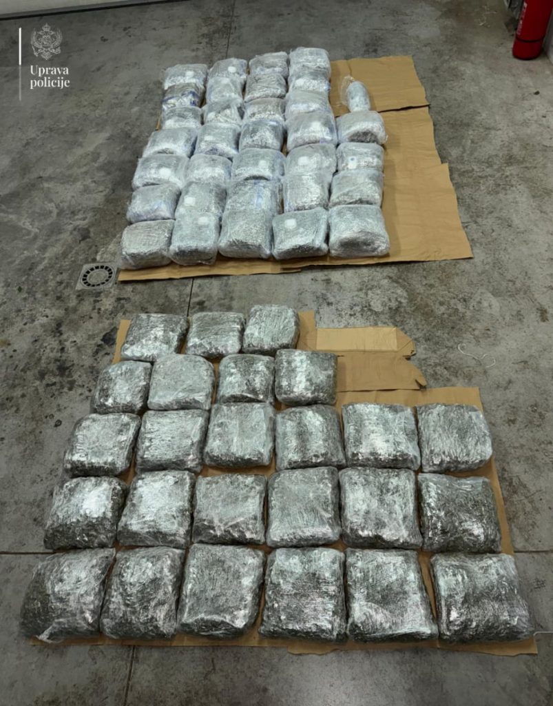 U Tuzima uhapšen osumnjičeni za krijumčarenje 63 kilograma marihuane