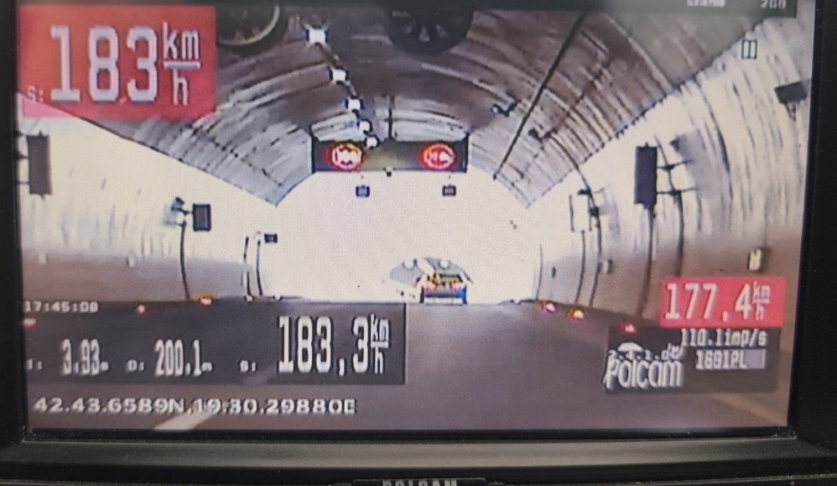 radar presretača auto-put