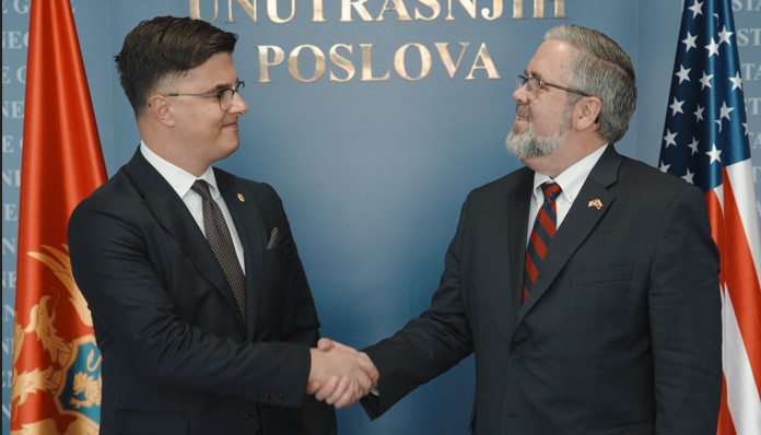 Šaranović – Kiz: Nastavak snažne podrške SAD reformi i modernizaciji bezbjednosnog sektora