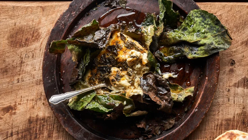 Salata od smokava i pečenog feta sira sa narandžom