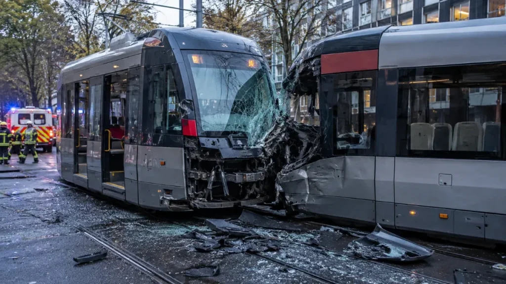Drama u Dizeldorfu: Sudarila se dva tramvaja, povrijeđeno 27 ljudi