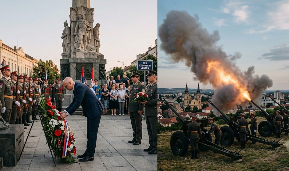 Centralna državna ceremonija povodom Vidovdana: Položeni vijenci i počasna paljba u Kruševcu