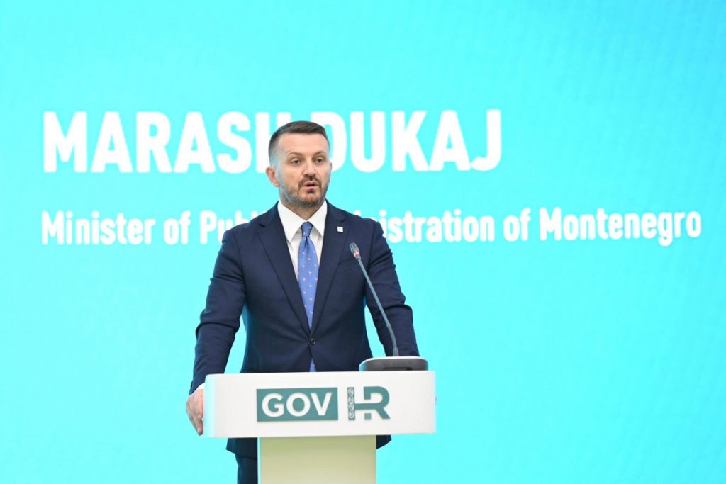 Ministar Dukaj na Međunarodnom GovHR Forumu u Astani: Odgovorna primjena vještačke inteligencije ključna za modernu javnu upravu (FOTO)