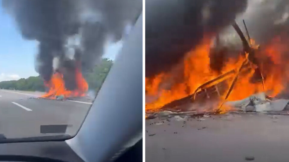 Veliki požar na auto-putu Beograd – Niš: Kolone na putu zbog vatrene buktinje