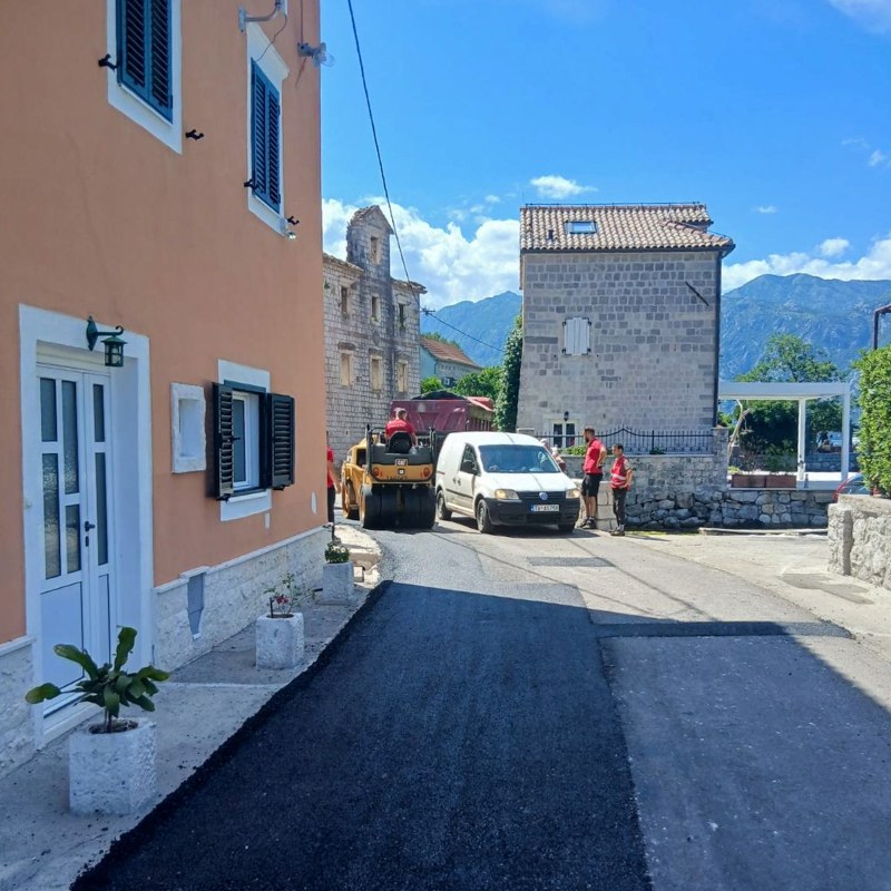Unaprijeđena putna infrastruktura na pravcu Kotor – Prčanj – Stoliv