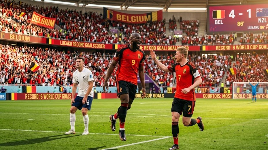 Belgija deklasirala Novi Zeland za prvo mjesto u grupi: „Đavoli” sigurni u šesnaestini finala