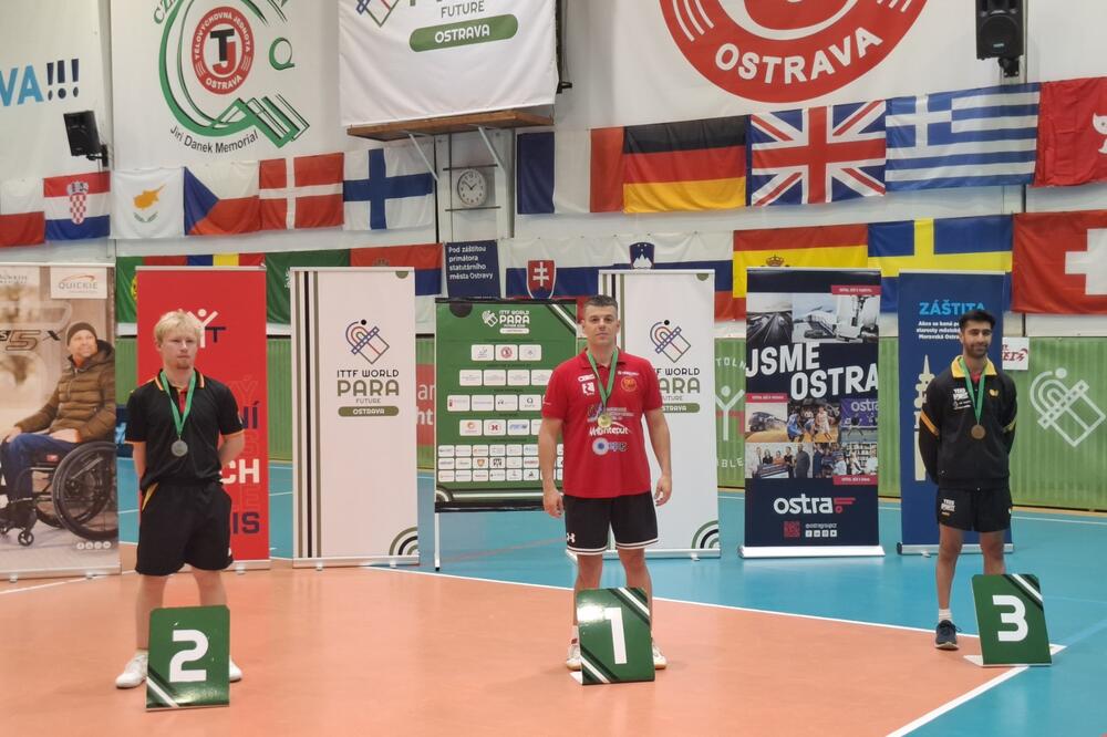 Luka Bakić pobjednik turnira u Ostravi: Crnogorski paraolimpijac napravio veliki korak ka Svjetskom prvenstvu