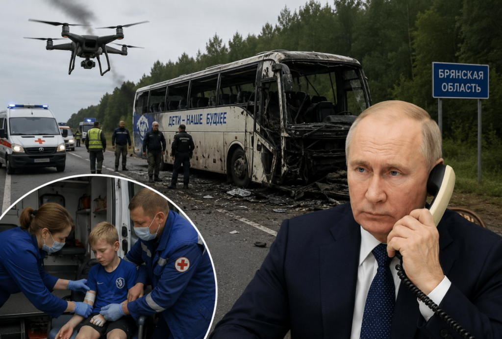Putin naložio hitne mjere za pomoć djeci nakon napada u Brjanskoj oblasti