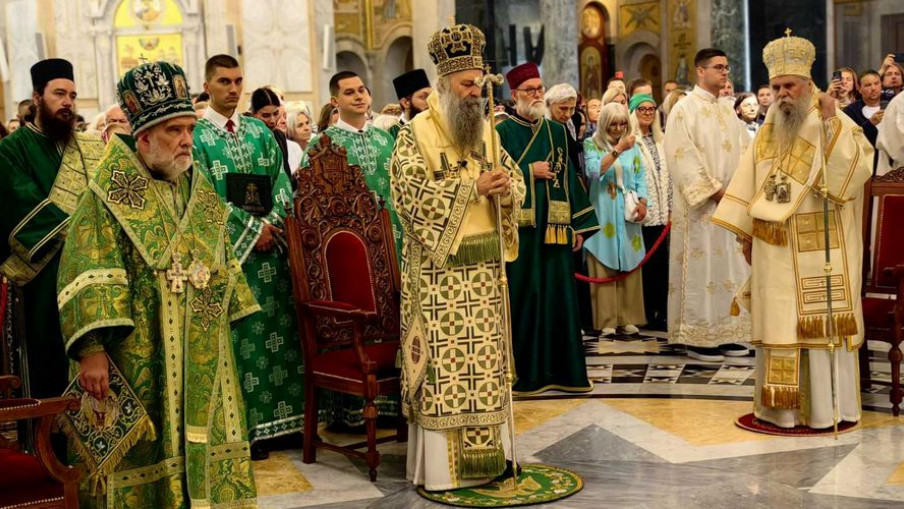 Patrijarh Porfirije: Srpski narod ovih dana pokazuje da je vjera živa u njemu