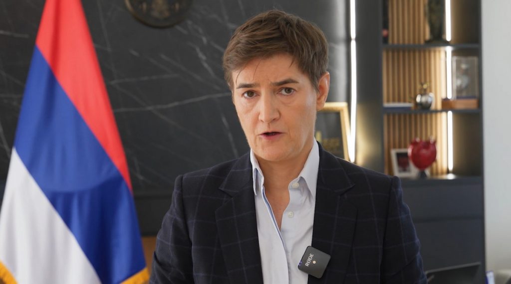 Brnabić: Laž o „zvučnom topu” bila planirana da bi se pucalo u Vučića i Srbiju