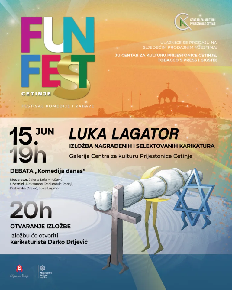 Fun Fest Cetinje nastavlja u znaku humora, umjetnosti i dijaloga