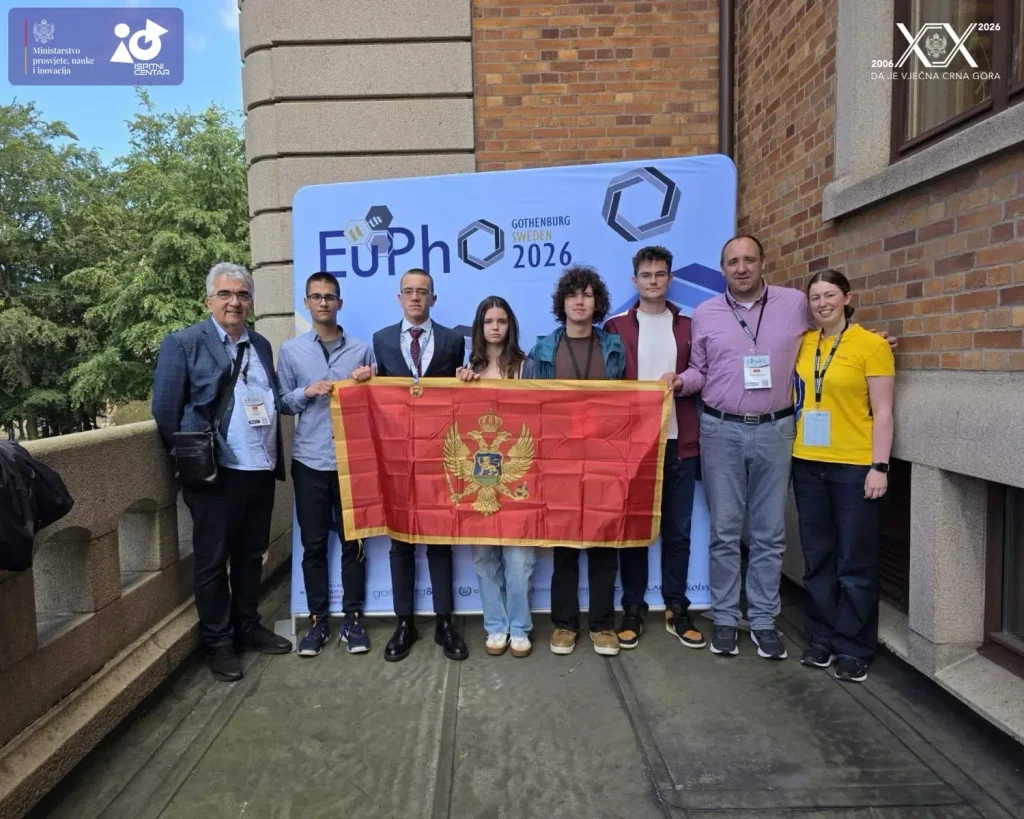 Gimnazijalac iz Podgorice Jovan Janković osvojio bronzanu medalju na Evropskoj olimpijadi iz fizike