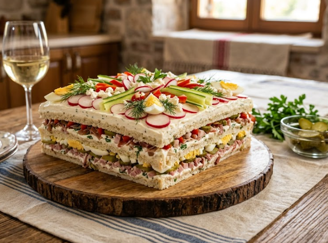 Slana torta: Savršeno predjelo za slavlje, rođendan ili porodično okupljanje
