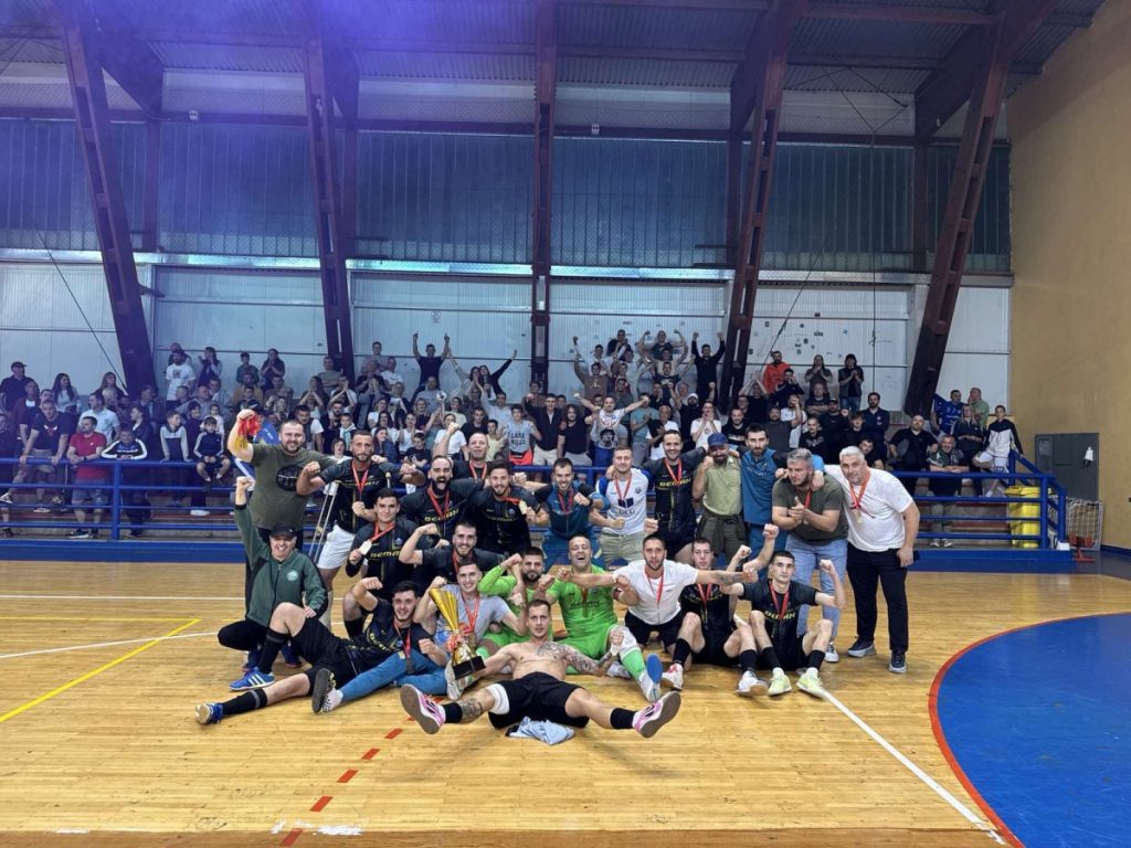 KMF STUDENTSKI DOM PO PRVI PUT OSVOJIO TITULU ŠAMPIONA CRNE GORE U FUTSALU: Zlatnim slovima ispisana istorija