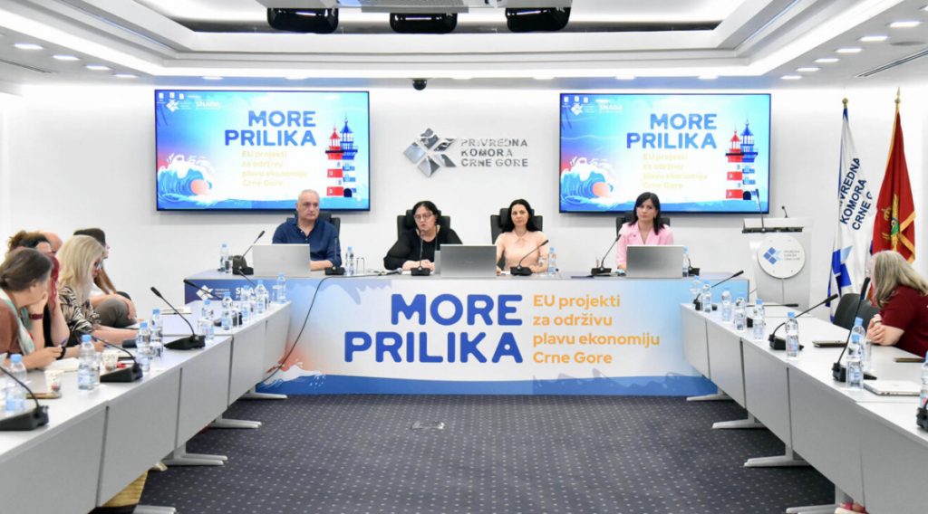 Privredna komora: EU projekti otvaraju „more prilika“ za razvoj plave ekonomije u Crnoj Gori
