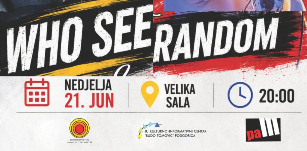 Praznik muzike u KIC-u: Random i Who See nastupaju 21. juna