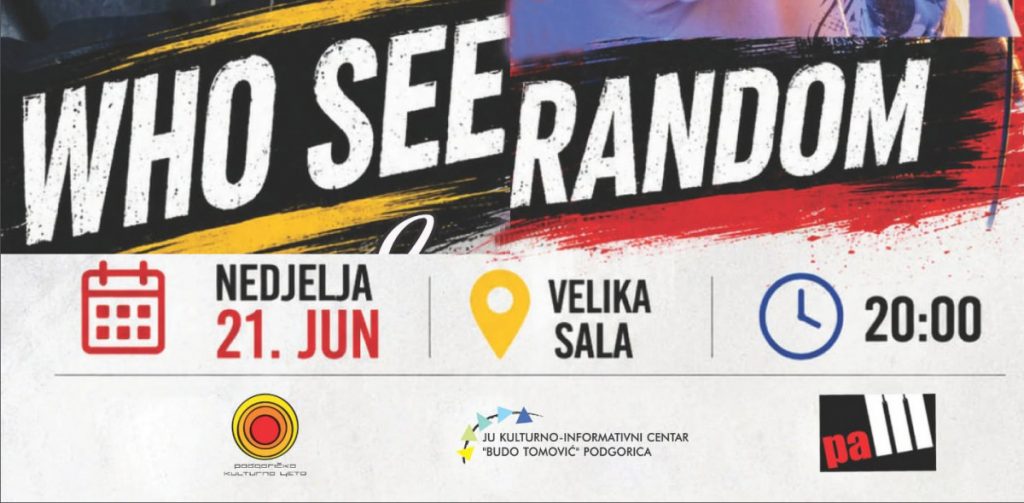 Praznik muzike u KIC-u: Random i Who See nastupaju 21. juna