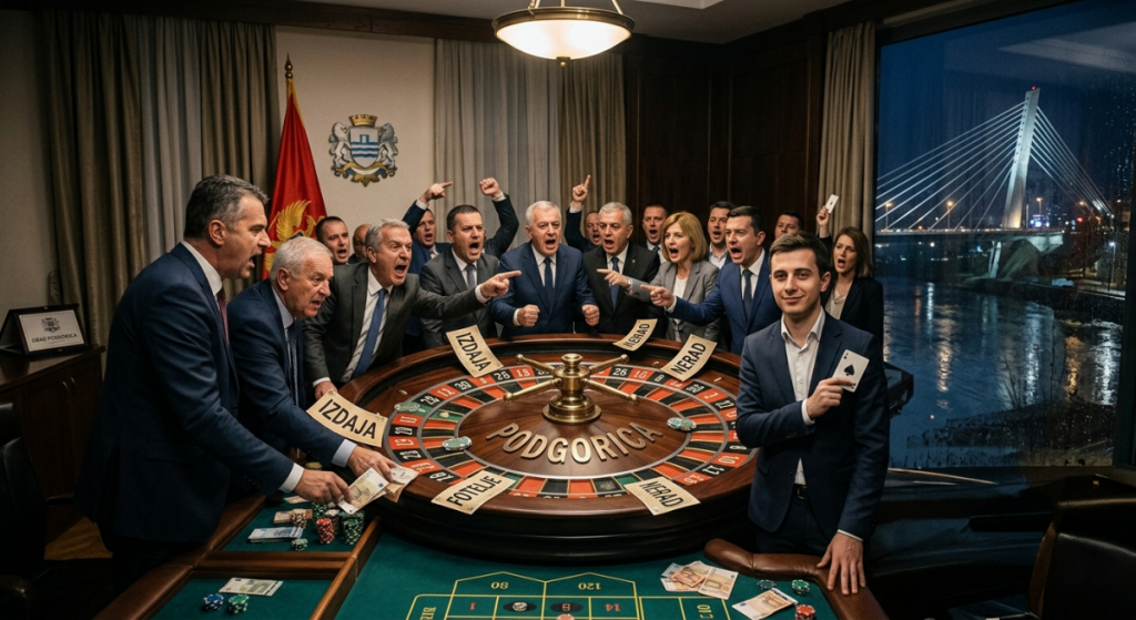 Ko se zadnji smije, najslađe se smije: Podgorički politički rulet