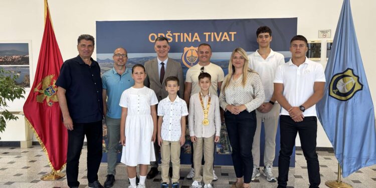 Prijem za mlade i perspektivne tivatske sportiste