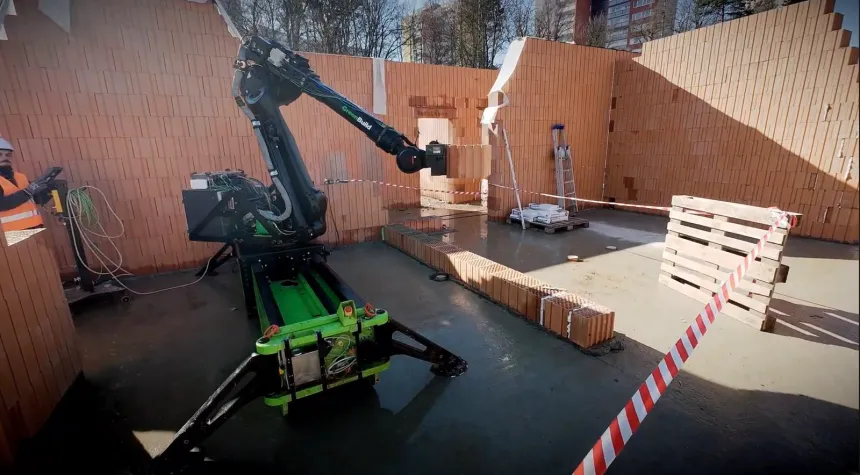 Slovenija uposlila prvog robota zidara