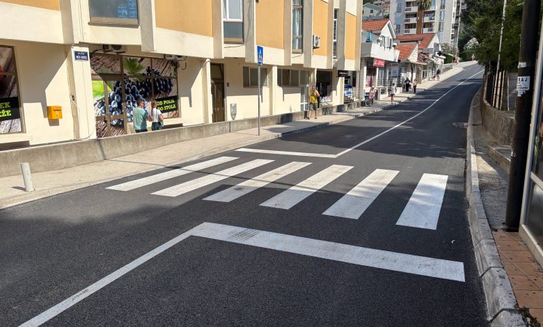 Herceg Novi: Kvalitetno izvedeni radovi na Toploj, u planu uređenje zone kod semafora i trotoara uz magistralu