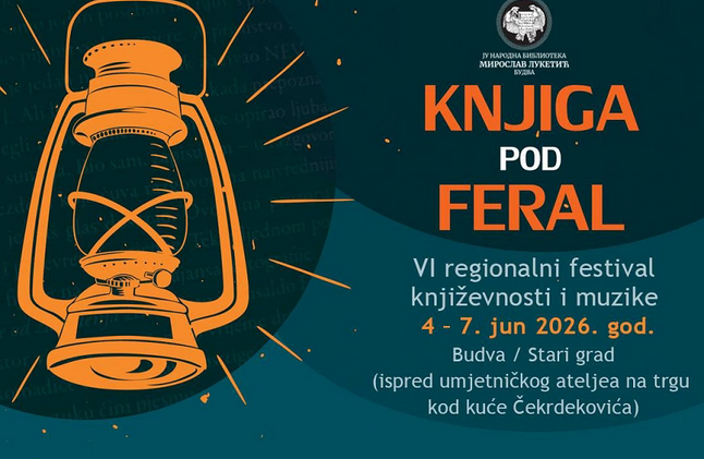 Počinje šesti festival „Knjiga pod feral“ u Budvi