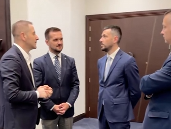 Živković, Šehović i Vuksanović sa ambasadorima zemalja Kvinte i EU o prevazilaženju parlamentarne krize