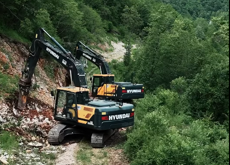 Najzahtjevnija tačka trase žičare Đalovića pećine: Radovi na stubu 7 u toku