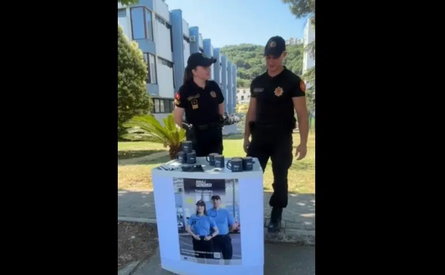 U Ulcinju promovisan upis u Policijsku akademiju