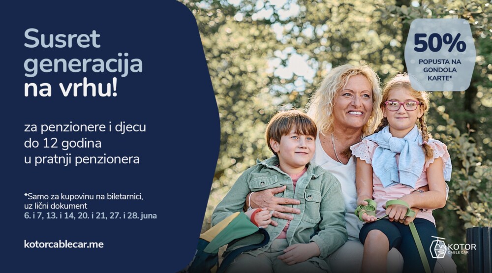 Susret generacija na Žičari Kotor Lovćen
