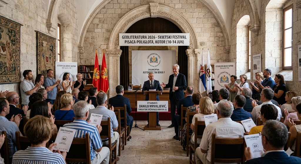 Kotor centar svjetske književne scene: Počinje „Geoliteratura“